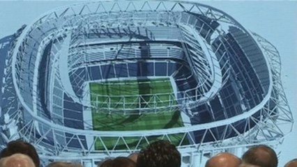 El nuevo Bernabéu: cubierta futurista, videomarcador de 360 grados y más ocio