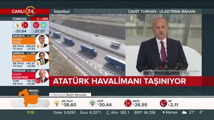 Atatürk Havalimanı taşınıyor