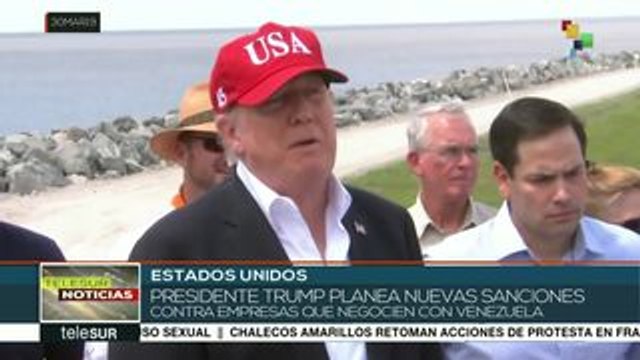 EEUU estudia más sanciones que afecten las finanzas de Venezuela