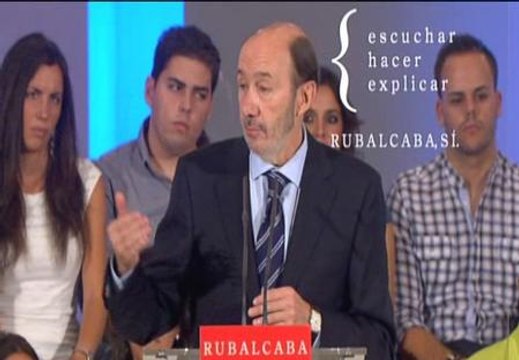 Rubalcaba pedirá a Rajoy que explique de dónde salen los millones de puestos de trabajo que van a crear