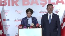 CHP İstanbul İl Başkanı Kaftancıoğlu ve CHP'nin İbb Başkan Adayı İmamoğlu Seçim Sürecini...