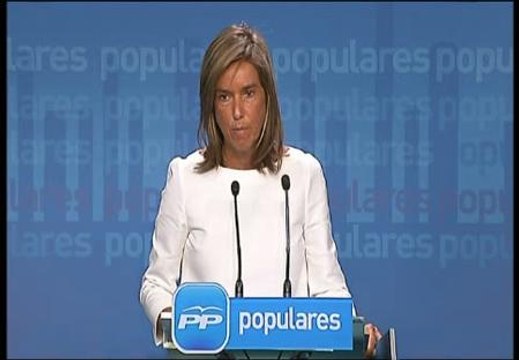 Ana Mato: Somos el cambio frente a la continuidad de las políticas de Rubalcaba