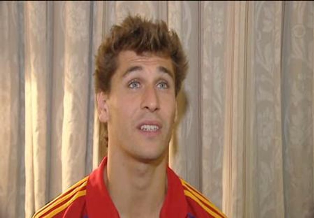 Fernando Llorente vuelve a su tierra con la selección española de fútbol