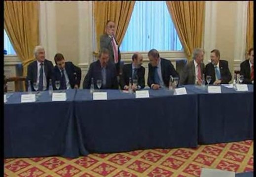 Rubalcaba se reúne con empresarios vascos