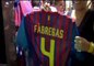 La camiseta de Cesc se agota en la tienda del Barça