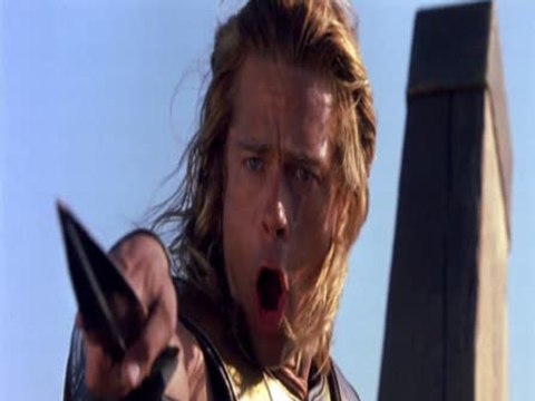 Brad Pitt le salva la vida a una mujer