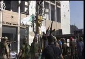 Los rebeldes toman el complejo presidencial de Gadafi