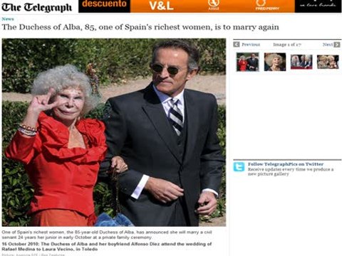 Fitz-James Stuart y Díez traspasan fronteras