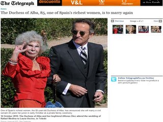 Fitz-James Stuart y Díez traspasan fronteras