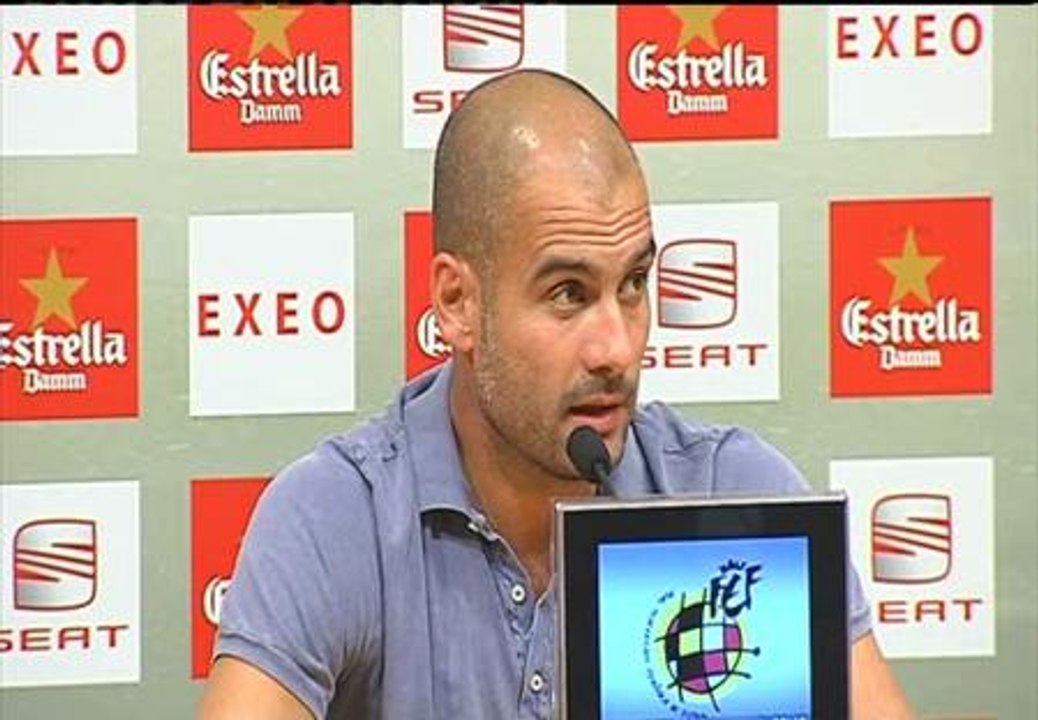 Guardiola: "El Madrid está mejor que nosotros"