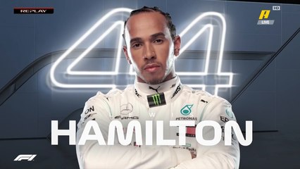 خروج سائق فريق مرسيدس وبطل العالم هاميلتون من المضمار.. ولكنه ينجح في إعادة السيطرة