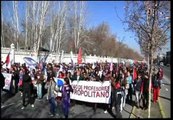 Cientos de familias se manifiestan por una reforma educativa en Chile
