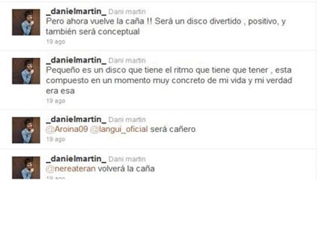 Dani Martín prepara su segundo disco en solitario