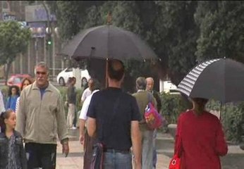 Galicia pasa del calor a la alerta por lluvia