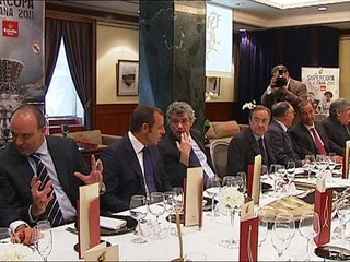 Directivas del Barça y Madrid comen en Barcelona