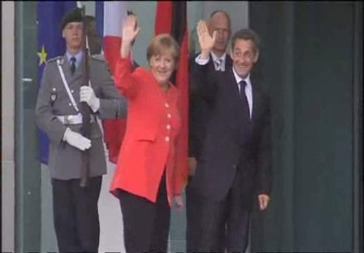 Merkel y Sarkozy discutirán la creación de un fondo monetario europeo