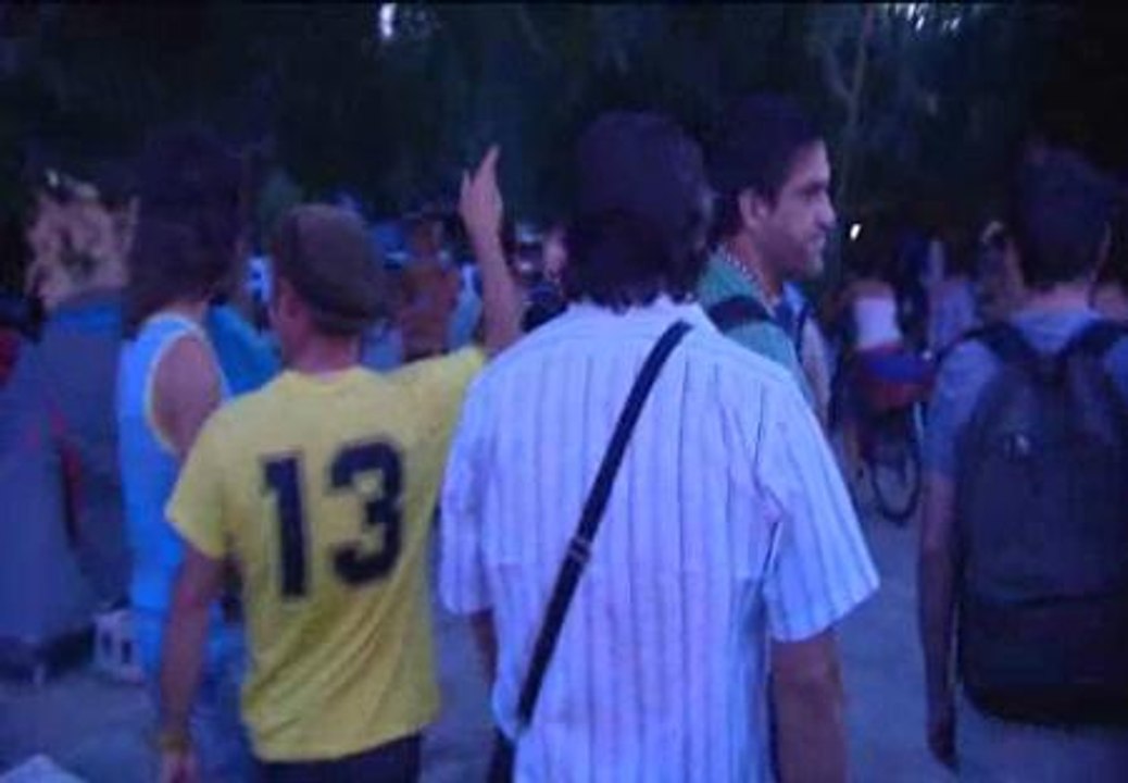 Los indignados, contra los derribos de Puerta de Hierro