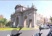 El centro de Madrid se corta al tráfico por la visita del Papa