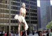Una Marilyn Monroe de ocho metros de altura