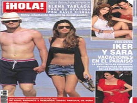 Sara e Iker portada de revista