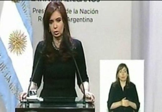 Cristina Fernández de Kirchner se presentará a la reelección