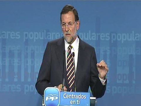 Rajoy: Hay que hacer un gran acuerdo entre PNV, PP y PSOE