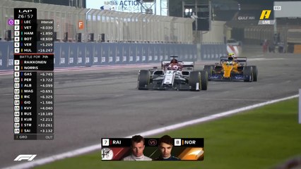 تجاوز رائع من سائق فريق ماكلارين لاندو نوريس