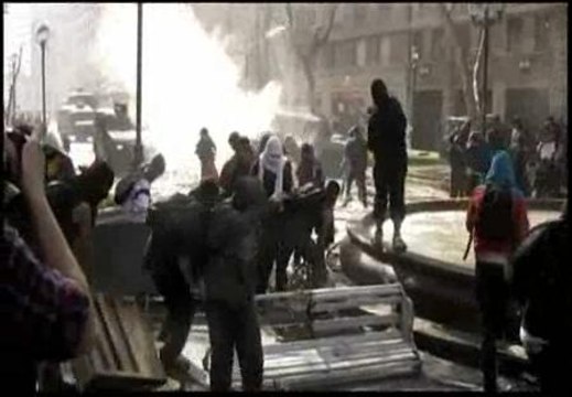 Miles de estudiantes toman la calle en Chile