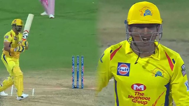 IPL 2019 CSK vs RR: MS Dhoni angry with Suresh Raina for bad Shot Selection | वनइंडिया हिंदी