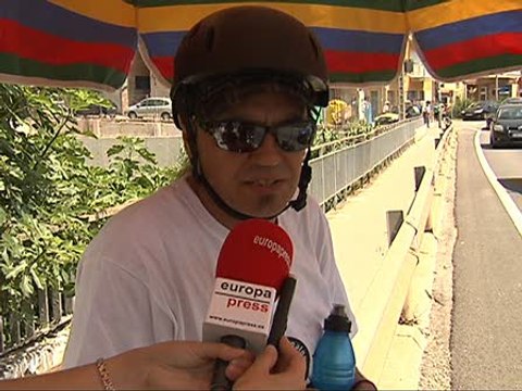'Indignados' catalanes inician su marcha a Madrid