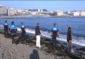 Muere un hombre ahogado en la playa de Orzán, en  A Coruña