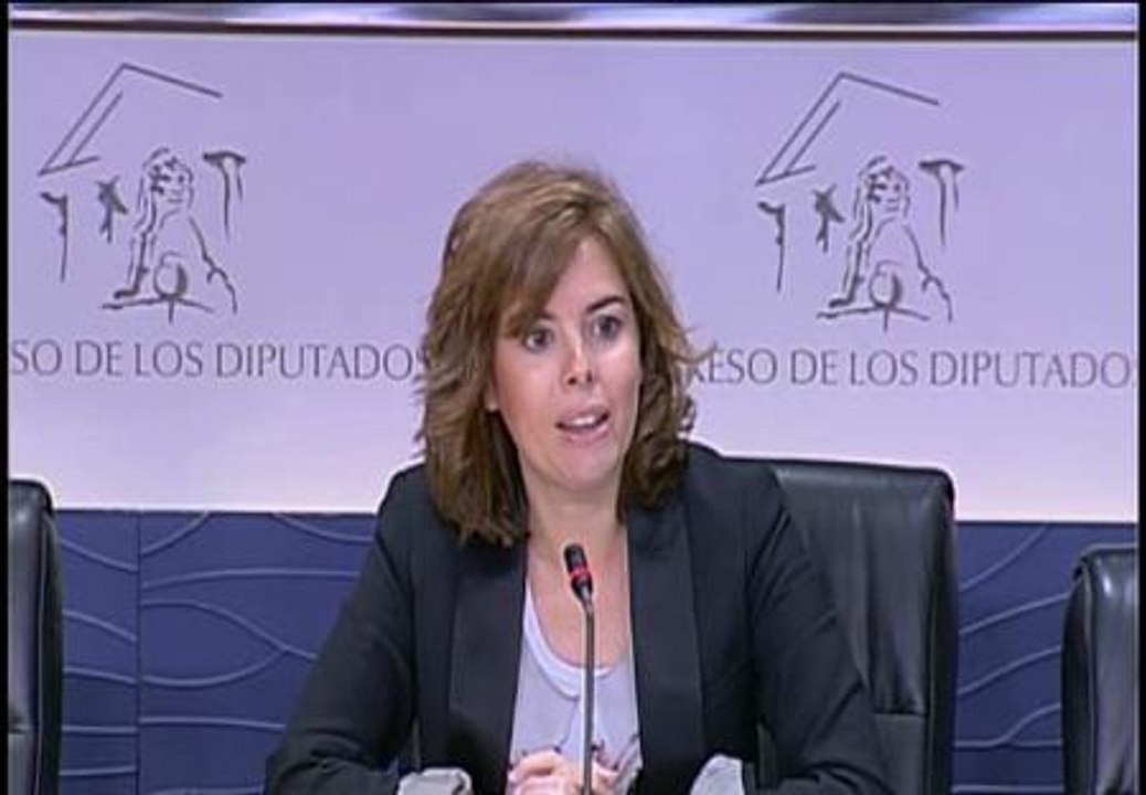 Sáenz de Santamaría: "Decir la verdad a tiempo es el mejor mecanismo para recuperar la confianza"