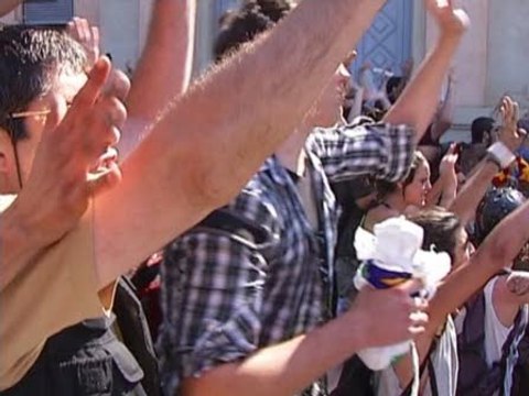 El 'Movimiento 15M' condena los actos violentos