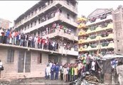 Al menos dos muertos tras derrumbarse un edificio en Nairobi