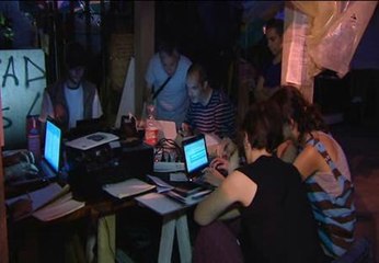 La última noche de los indignados en Sol