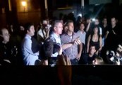 Protesta en el domicilio del alcalde contra el traslado de las fiestas de Chueca