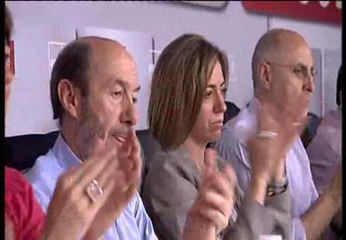 Apoyo unánime a Rubalcaba