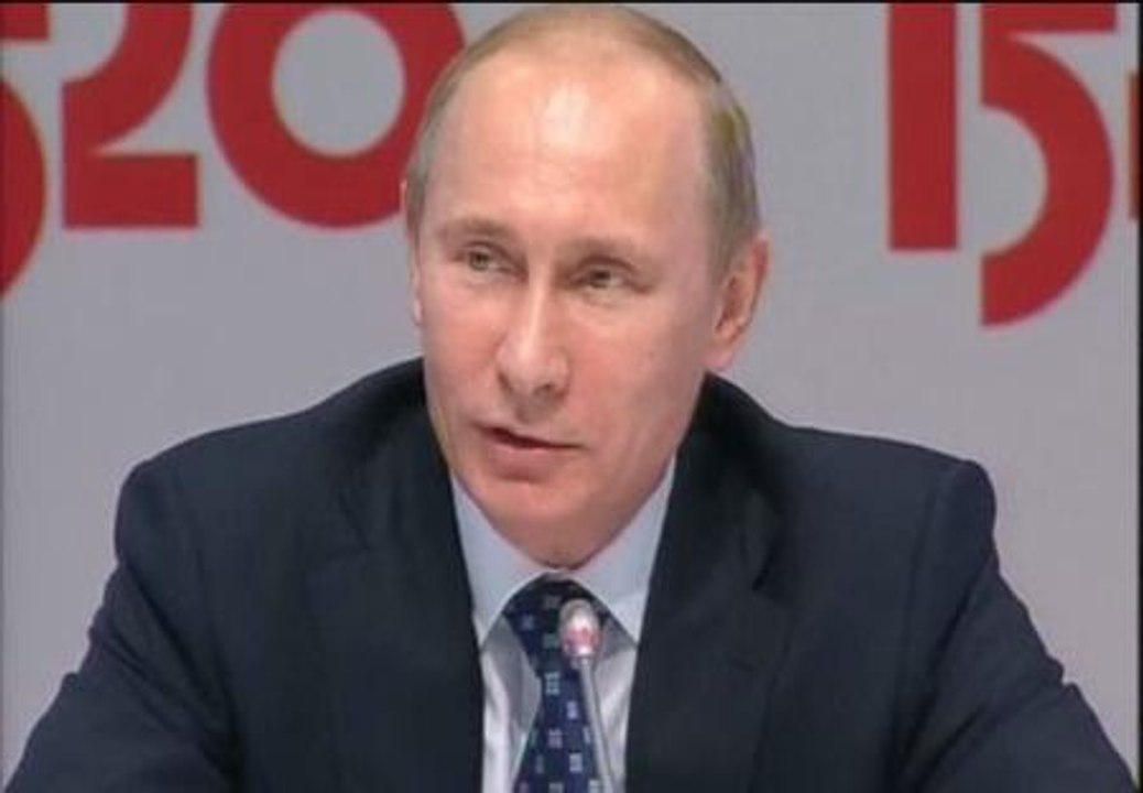 Putin:"Los pepinos tienen un olor desagradable"
