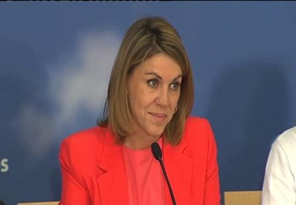 Cospedal pide "prudencia, mesura y altura de miras" a los miembros del PP