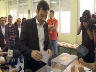 Los candidatos electorales de Madrid han madrugado para votar