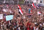 Miles de yemeníes celebran la marcha de Saleh