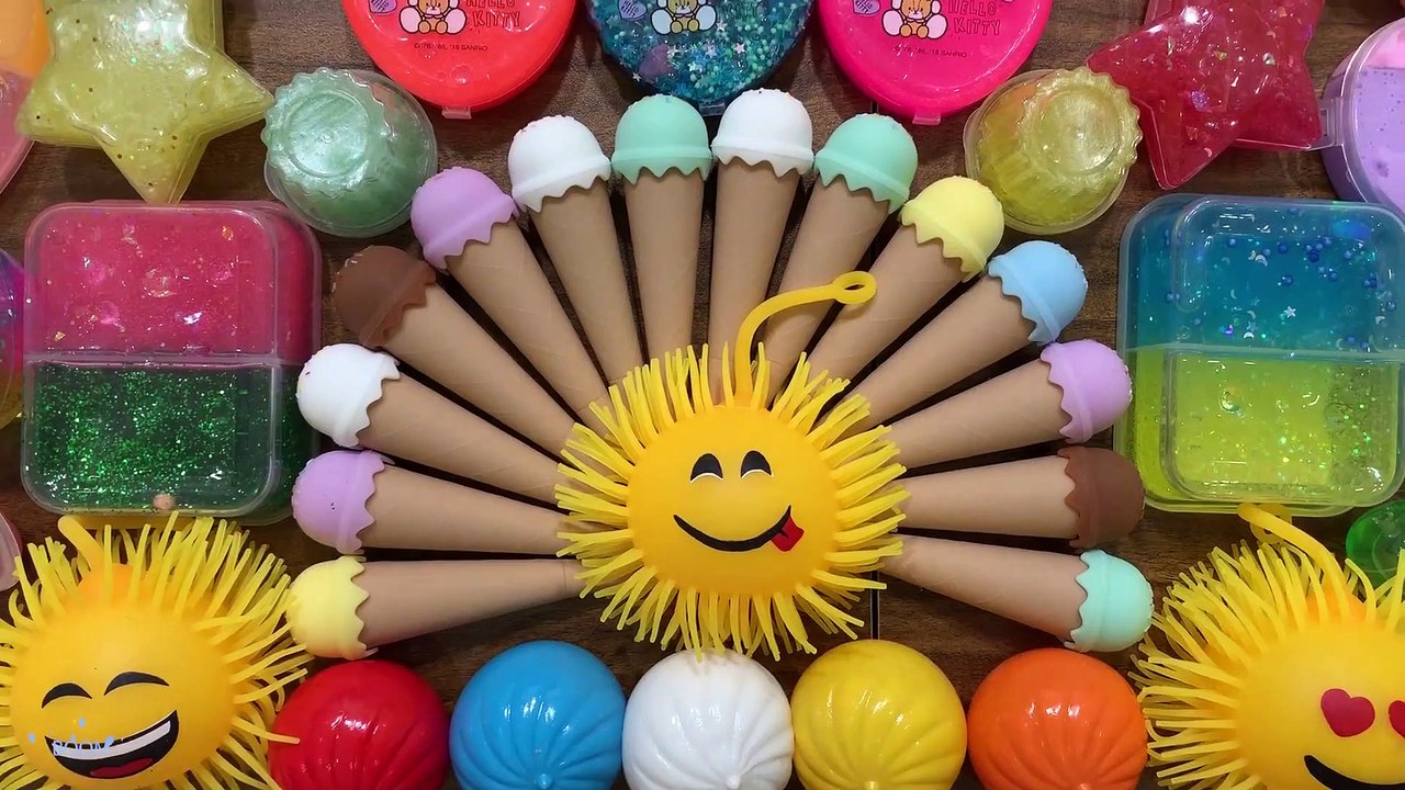 Mixing New Cloud Slime Into New Store Bought Slime || Special Series StressBalls || Big Big Slime