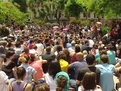 El 'Movimiento 15M' se extiende por Madrid