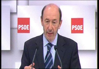 Rubalcaba: &#039;&#039;No ha sido ni dedazo, ni conspiración"