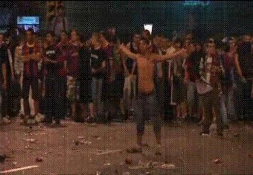 Más de un centenar de heridos en las celebraciones de la Champions en Barcelona