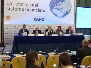 Trichet y Ordóñez analizan la reforma del sector financiero