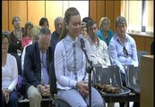María José Campanario rompe a llorar en el juicio