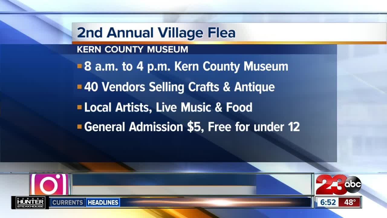 2nd Village Flea putting antiques on sale at Kern County Museum