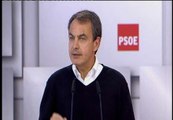 Zapatero acusa al PP de utilizar el terrorismo en el combate político