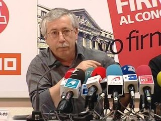 Toxo culpa a los empresarios del repunte del IPC